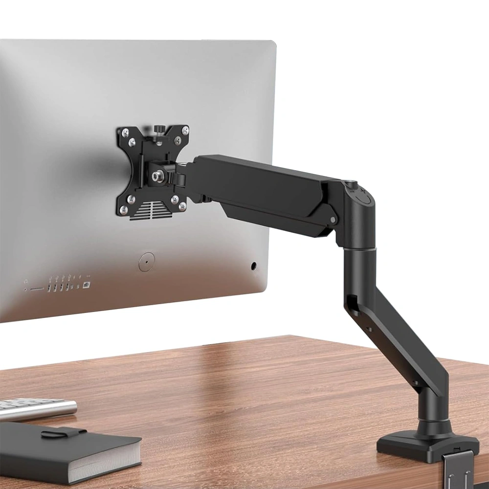 Amazon Basics Monitor Mount Single Arm For 13"–32" LED with Gas Spring Adjustable (Open Box)